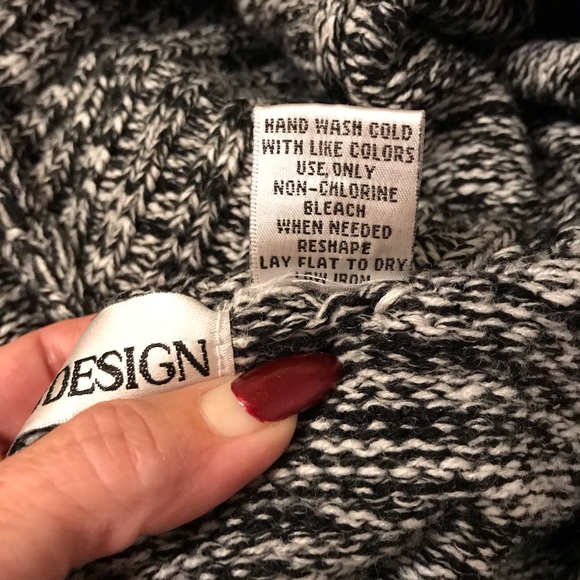 CB Design one button cardigan with collar - Picture 3 of 7